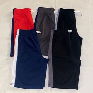 Carter’s Side Stripe Mesh Athletic Shorts - Set of 5